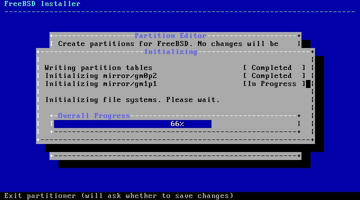 Установка FreeBSD 9.1