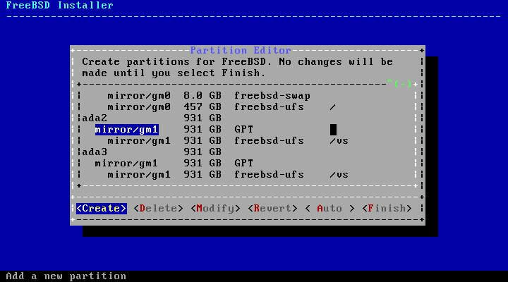 FreeBSD 9.1 точки монтирования